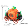 Halloween Pumpkin Carriage Witch