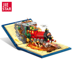 889 pcs JIESTAR JJ9059 Wizard World Monment：Express Train – Joy