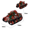 Military World War II French Renault Light Engineering Tank Artillery Vehicle