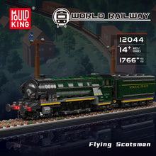 1766pcs Mould King 12044 Flying Scotsman Train Building Blocks