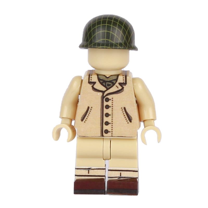 B19-40 WW2 Military Medical Soldier Minifigures