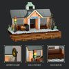 1277pcs JIESTAR Steam Train