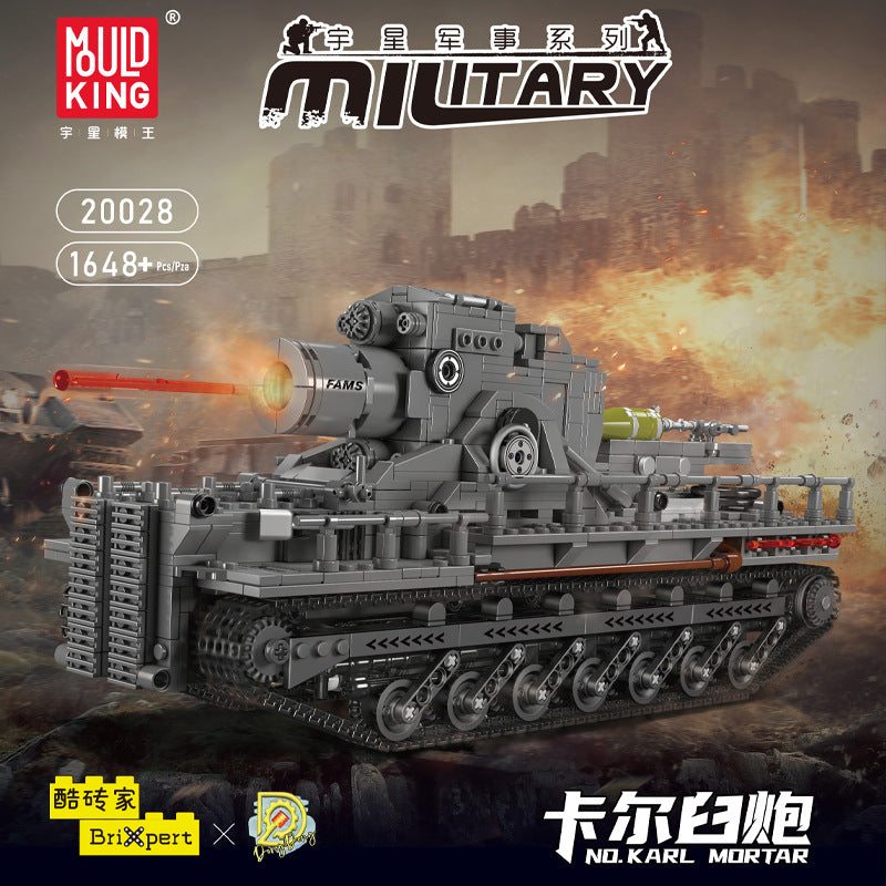 1648 pcs MouldKing 20028 Karl Mortar – Joy Bricks