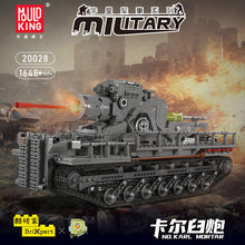 1648 pcs MouldKing 20028 Karl Mortar