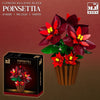 589PCS MJi 13123/13124/13125/13126 Peace Lily/Poinsettia/Maple Leaf/Pine Tree