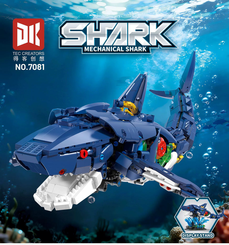 1096PCS DK Mechanical Shark/Orca – Joy Bricks 1096PCS DK Mechanical Shark/Orca – Joy Bricks