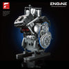 945pcs Free Tribe Steel Soul Inferno V4 Engine