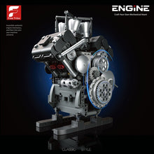 945pcs Free Tribe Steel Soul Inferno V4 Engine