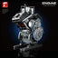945pcs Free Tribe Steel Soul Inferno V4 Engine