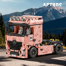 1296pcs JIESTAR JJ9224 Semi Truck Tractor – Pink Pig