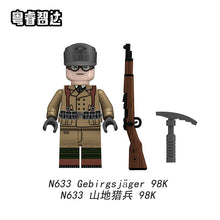 N633-636 Mountain Soldier Minifigures
