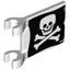 PARTS 11055pr9999 69439 2x2 Printed Pirate Flag 5pcs