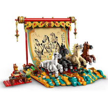 1650 pcs Galloping Horse Canvas