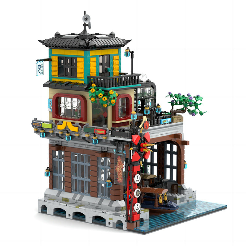 3239pcs Moc 158544 Ninjago City Expansion 2 Joy Bricks 8567