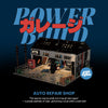 3548pcs PB8867 Auto Repair Garage (Includes Full Lighting Kit)
