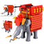 MOC Middle Ages Ancient Rome Series Chariots Chariots War Elephants Building Block Toys