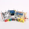 Oil Painting Easel Palette Minifigure Accessories