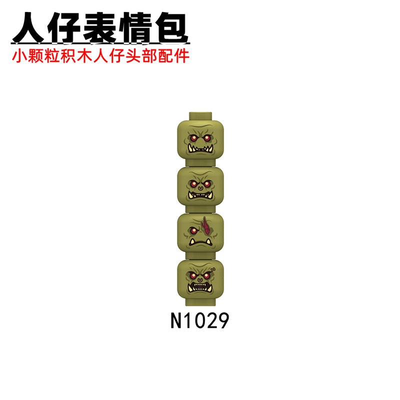 N1029 N1032 Orc Head Expression Parts Minifigures – Joy Bricks