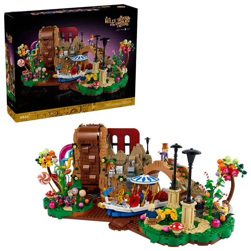 リリパットレーン　THE CHOCOLATE FACTORY 2026 pcs Charlie and the Chocolate Factory – Joy Bricks