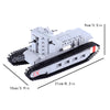 MOC World War I British Military War Scene Whippet Tank Model