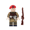 MT32-35 World War II British military camouflage airborne soldier Minifigures