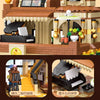 2987 pcs JIESTAR 89120 Retro Cafe