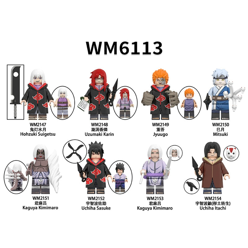 WM6113 The Naruto series Minifigures – Joy Bricks