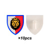 medieval castle knight soldier lion black eagle weapon armor hand shield