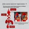 1283PCS TinTin Moon Rocket