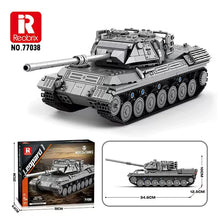 1273PCS Reobrix 77038 Leopard Main Battle Tank 1:26