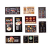 Posters Famous Paintings Basketball Uniforms Menu Food Accessories Light Board Printing