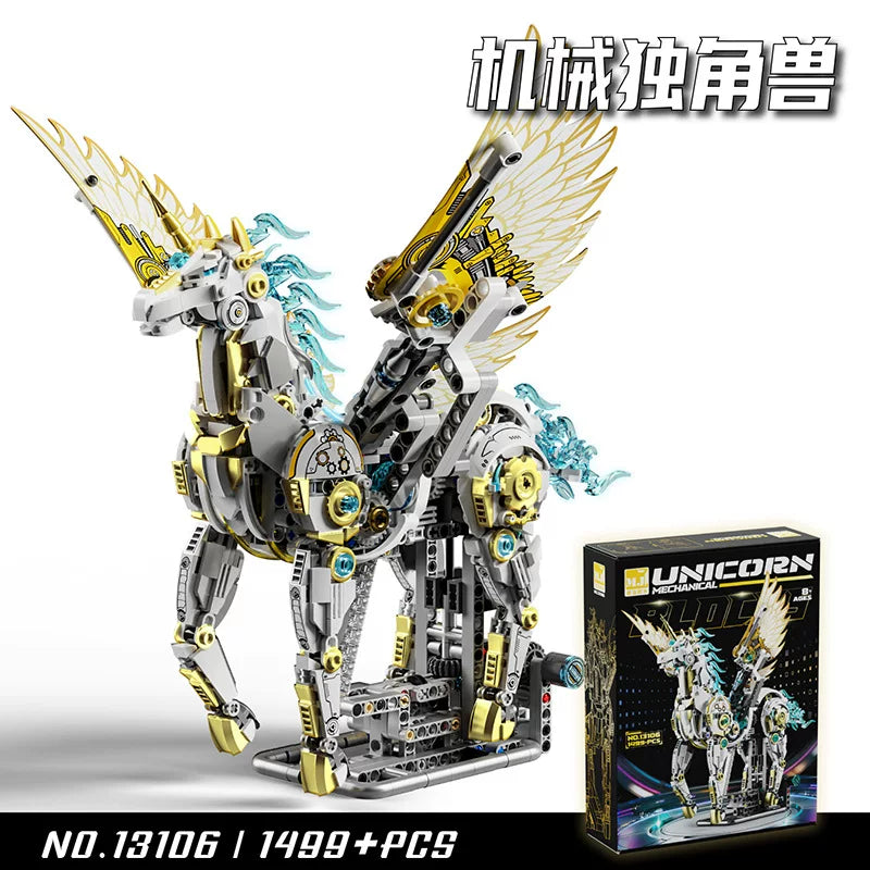 1499pcs MJi 13106 Mecha Unicorn – Joy Bricks