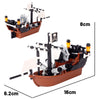 Caribbean pirate ship model Captain Jack Sparrow