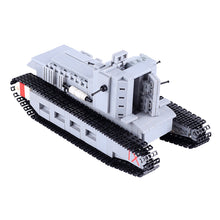 MOC World War I British Military War Scene Whippet Tank Model