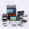 Creative mini TV game console scene assembly