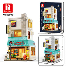 1272pcs Reobrix Japanese Street Scene – Vintage Variety Shop/Japanese Street Scene – Bookstore/Japanese Street Scene – Yakiniku Restaurant