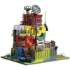 2859pcs Xbert 66202 Post Apocalyptic Survivors Base