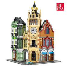 3023pcs JIESTAR Clock Tower Square