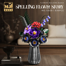 836pcs MJi 13038 Spelling Flower Story