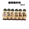 Military Navy Tank Soldier Sticker Minifigure