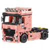1296pcs JIESTAR JJ9224 Semi Truck Tractor – Pink Pig
