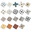 3068 Glossy Finish 2x2 Floor Tiles  Modern European Style Home Decor for Walls 10pcs