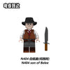 N403-408 American Western Cowboy Minifigures