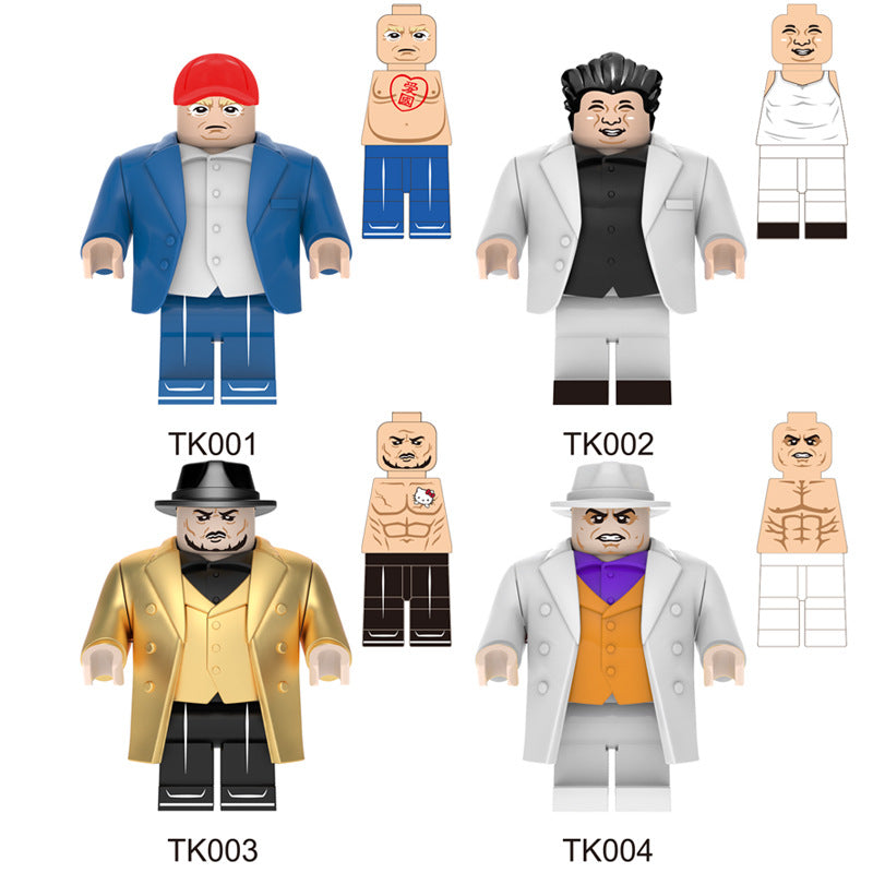 TK001-004 City Career Roles series Minifigures – Joy Bricks