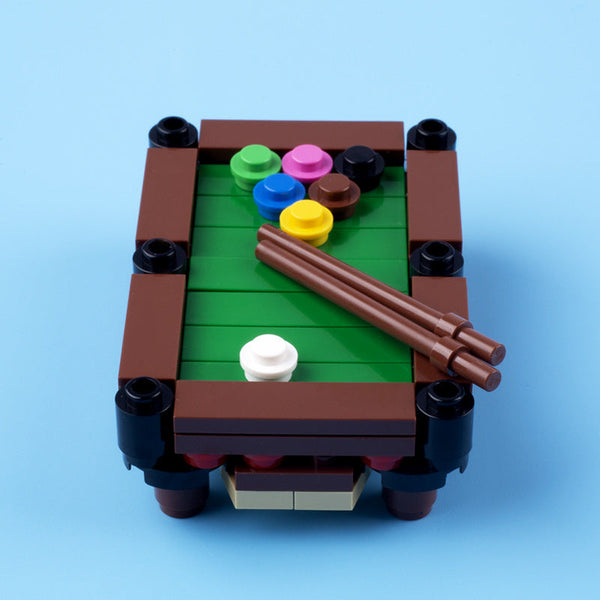 MOC pool table minifigure accessories – Joy Bricks