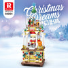 843pcs Reobrix 66004 Christmas Dreams