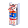 City streetscape furniture supermarket shelves coffee sewing machine camera lockers