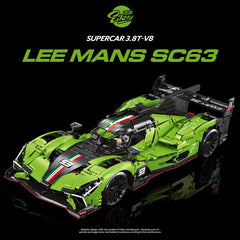3771pcs Eikee Y18081 LEE MANS SC63 1:8 – Joy Bricks