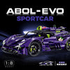 3909pcs GULY 10614 Supercar Polo EVO 1:8 (electroplating limited edition)