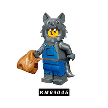 KM66045-66050 Cartoon Animal Minifigures